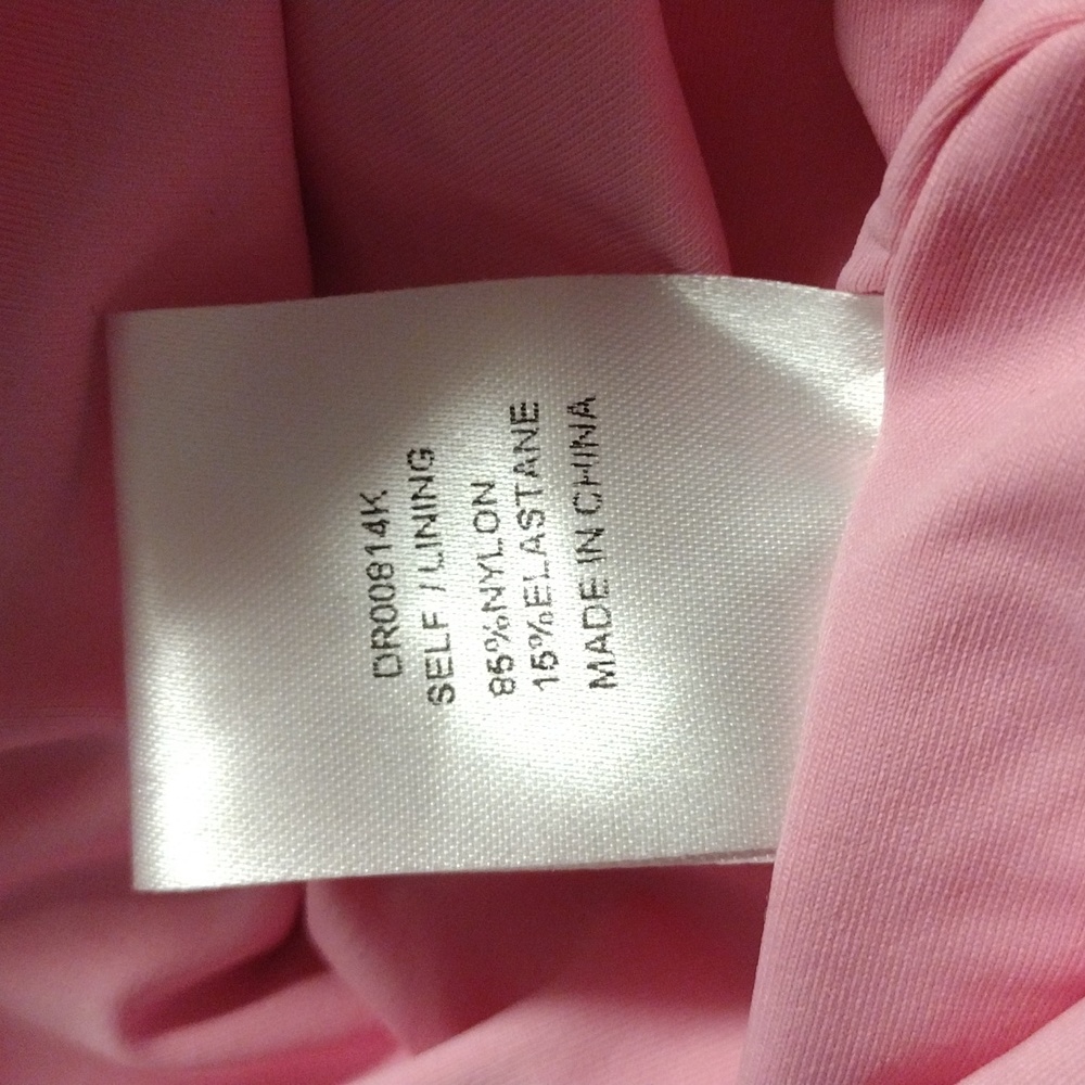 Meshki Pink Knotted One Strap Mini Dress - Picture 6 of 6